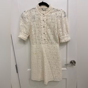 Xs Zara lace dress white